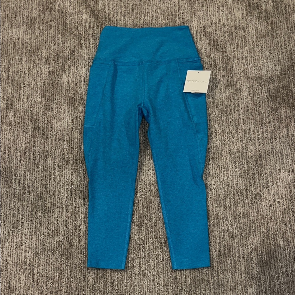 Beyond Yoga Vibrant Blue Leggings